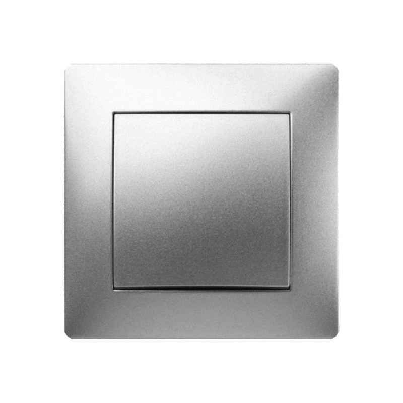 CRUZAMIENTO EMPOTRAR 10A 250V ALUMINIO