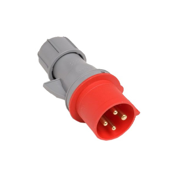BASE MOVIL RECT. 2P+T 16A 250V IP20