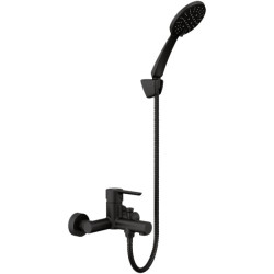 MONOMANDO BAÑO C/KIT OSLO NEGRO