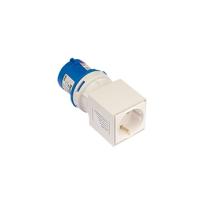 ADAPTADOR IND. 2P+T 16A 250V IP20 2P+T/2P+TTL