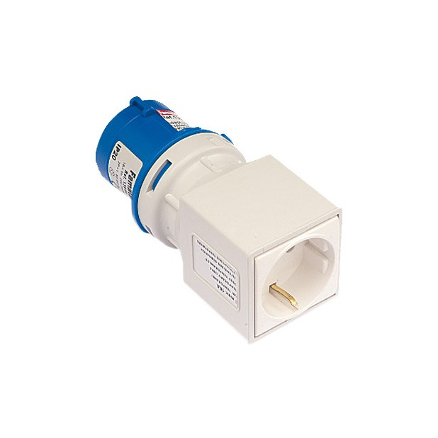 ADAPTADOR IND. 2P+T 16A 250V IP20 2P+T/2P+TTL