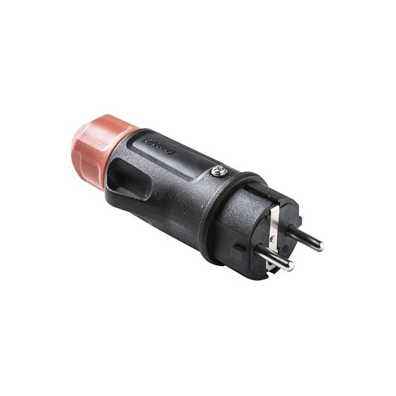 CLAVIJA 2P+T 16A 250V IP54 4,8MM DESM.NEGRO