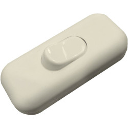 INTERRUPTOR PASO 2P 2A 250V BLANCO