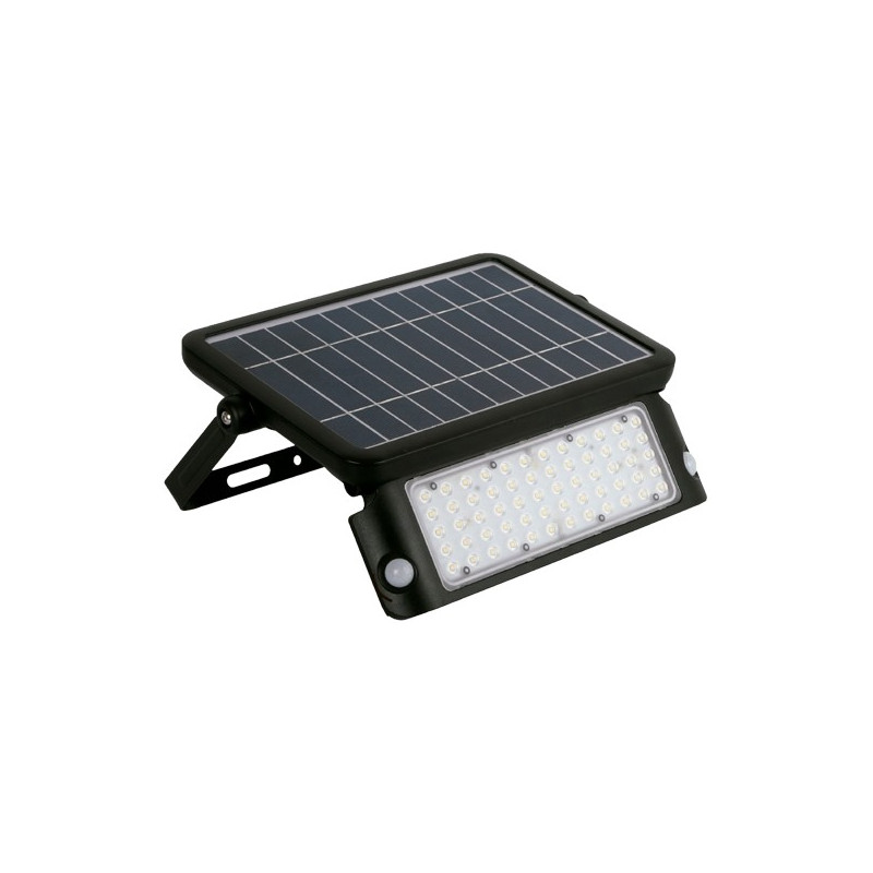 PROYECTOR LED SOLAR 10W 4000K NEGRO