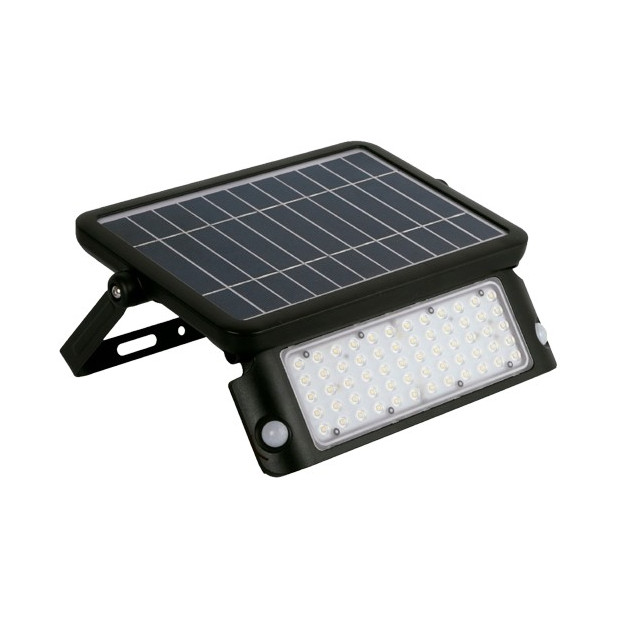 PROYECTOR LED SOLAR 10W 4000K NEGRO