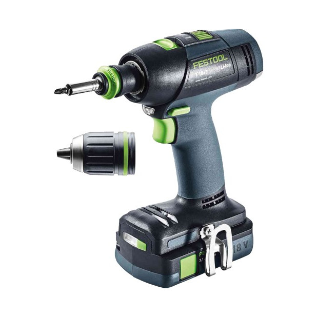 ATORNILLADOR FESTOOL BAT.T 18+3 C 3,1-PLUS