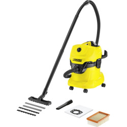ASPIRADORA KARCHER WD 4 1000W 20LTS