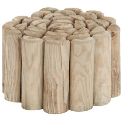 BORDE DE MADERA 2,50x0,40 MTS.DIA.7CM.