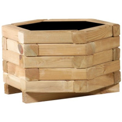 JARDINERA HEXAGONAL 45x25CM