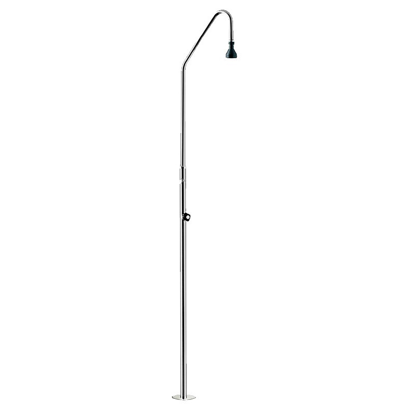 DUCHA ACERO INOX 304 ROCIADOR VALV.43