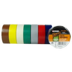 CINTA AISLANTE NEGRA 19mm.x20MTS.