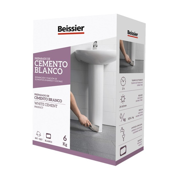 AGUAPLAST CEMENTO BLANCO 6KG.