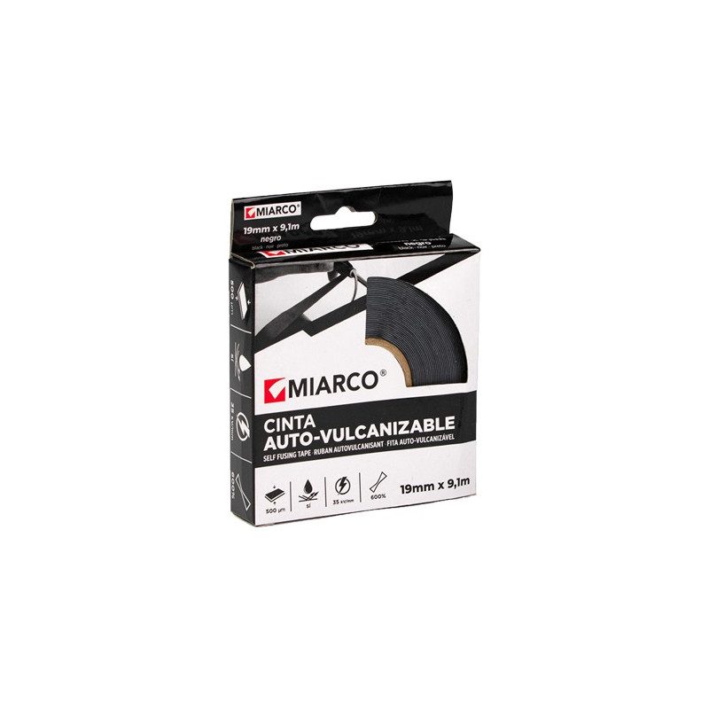 CINTA AUTOVULCANIZABLE 19mmx9.1m NEGRA