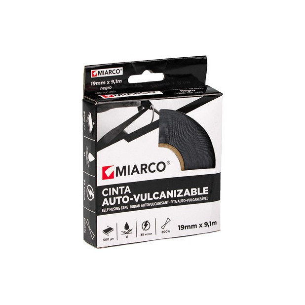 CINTA AUTOVULCANIZABLE 19mmx9.1m NEGRA