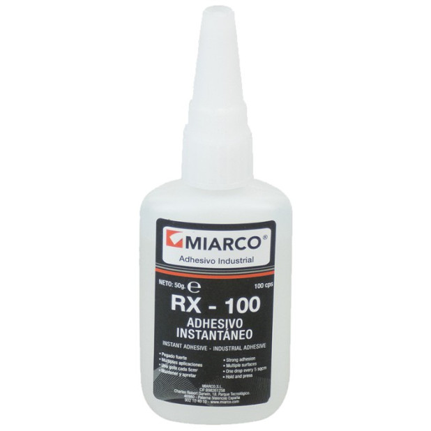 PEGAMENTO DE CIANOCRILATO RX-100 50GR.