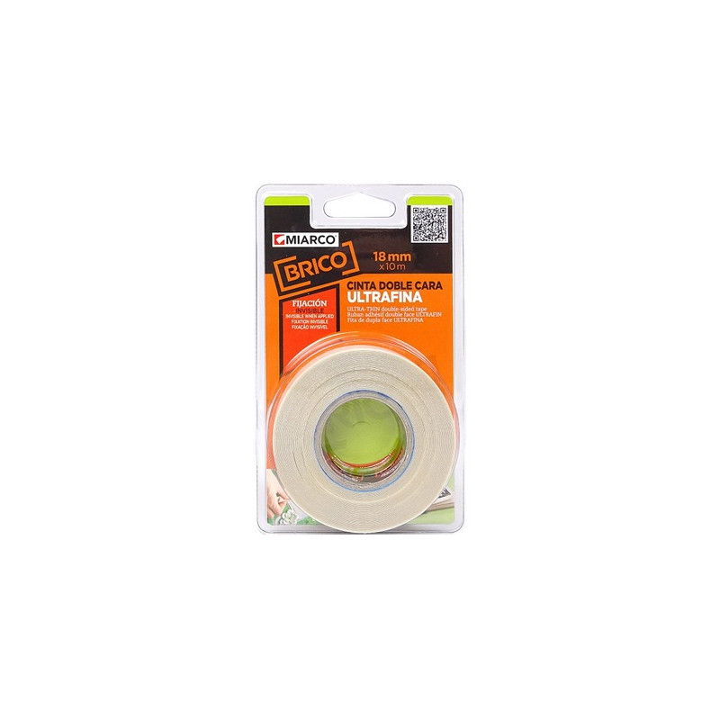 CINTA DC ULTRAFINA 18MMx10MTS