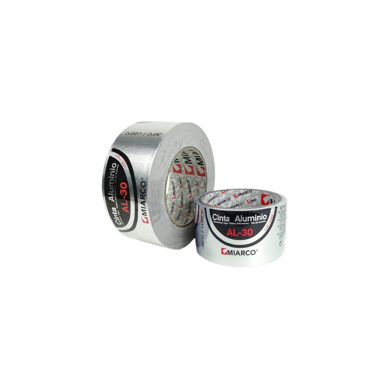 CINTA ALUMINIO AL-30 AC 50MMx50M
