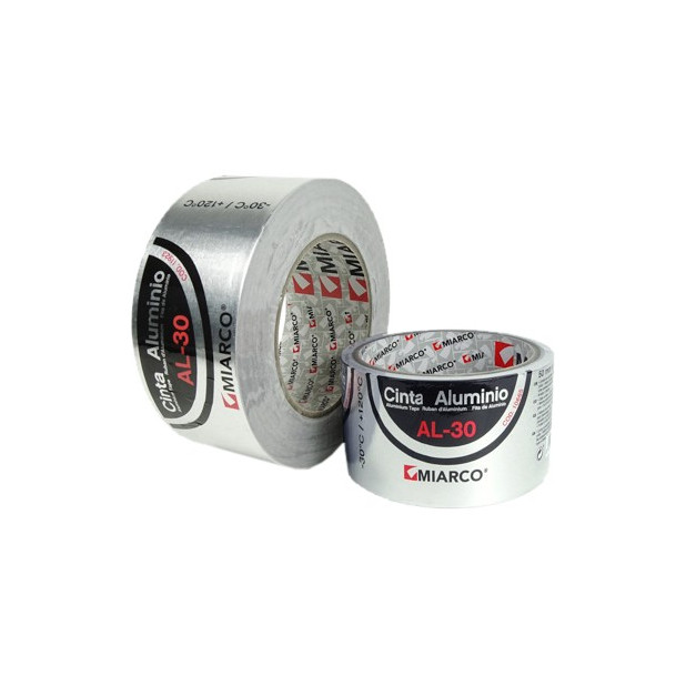 CINTA ALUMINIO AL-30 AC 50MMx10M