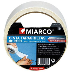CINTA TAPAGRIETAS PAPEL 50mmx10MTS.