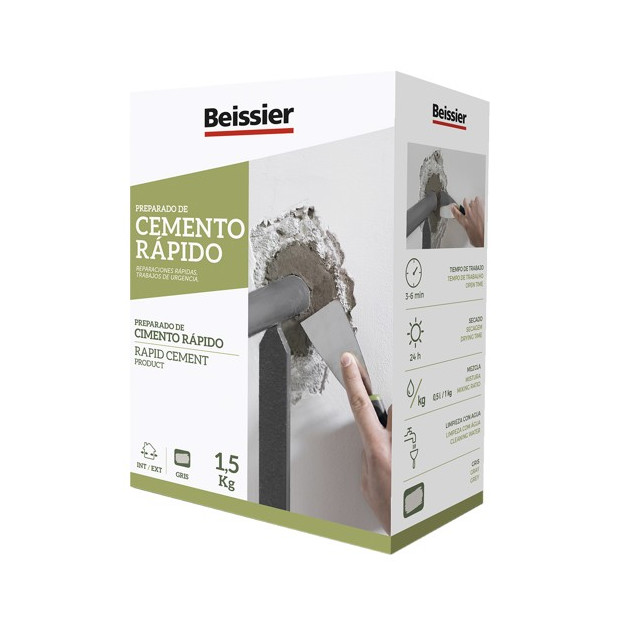 AGUAPLAST CEMENTO RAPIDO 1.5KG.