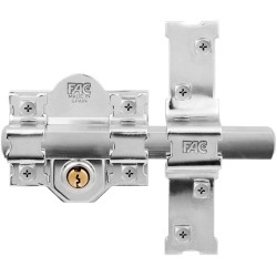 CERRADURA FAC 301-L/80 NIQUEL
