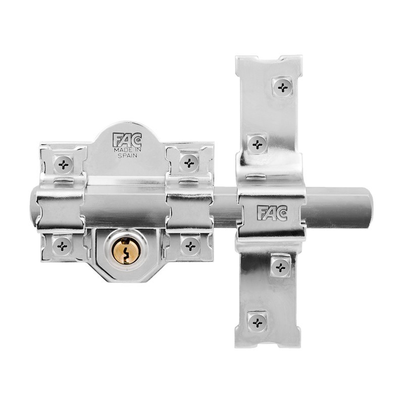 CERRADURA FAC 301-L/80 NIQUEL