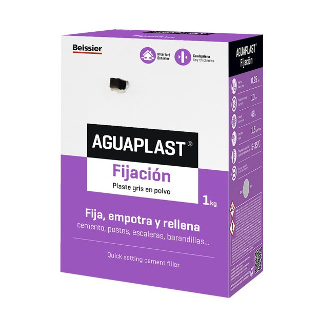 AGUAPLAST FIJACION EN POLVO 1KG.