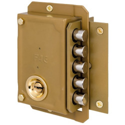 CERRADURA FAC S-90/CP IZDA. PINTA.