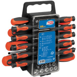 JGO. DESTORNILLADORES 44PZAS.