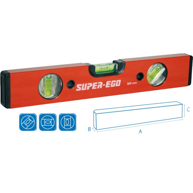 NIVEL ALUMINIO AV-30 2 BURBUJAS