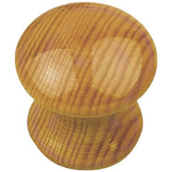 POMO MADERA 4837 35mm. PINO NATURAL