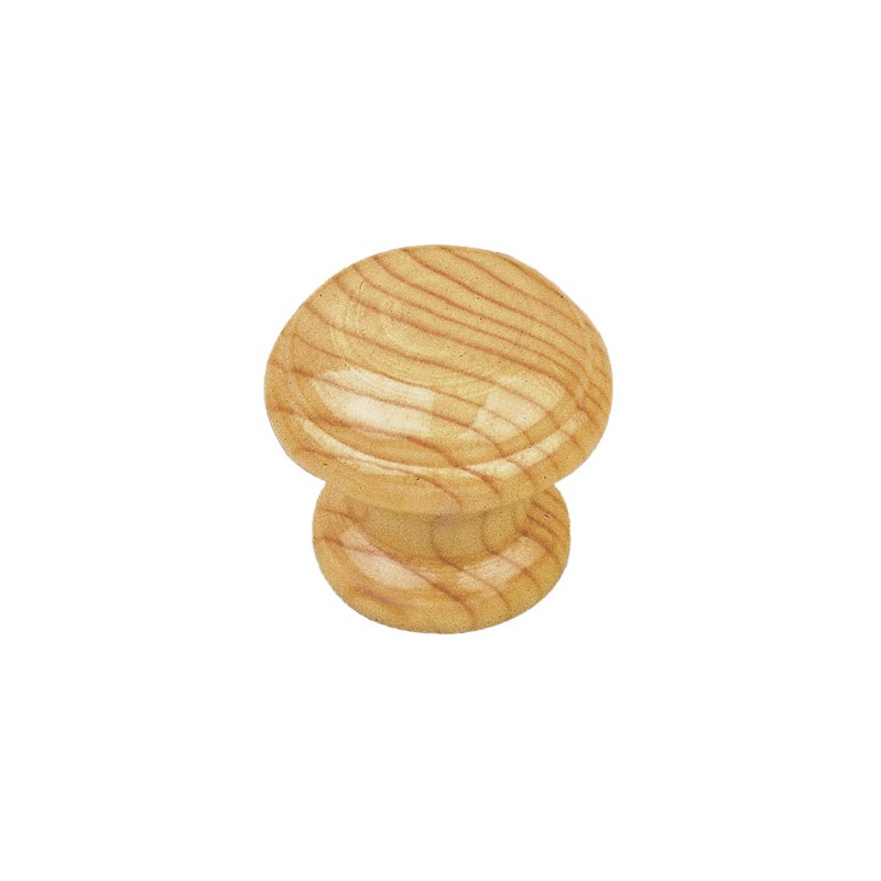 POMO MADERA 40mm. PINO SIN BARNIZ