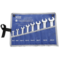 JGO. 8 LLAVES FIJAS 6X7-20X22 B/NYLON