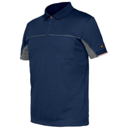 POLO EXTREME 8825B MANGA CORTA AZUL T.XXL