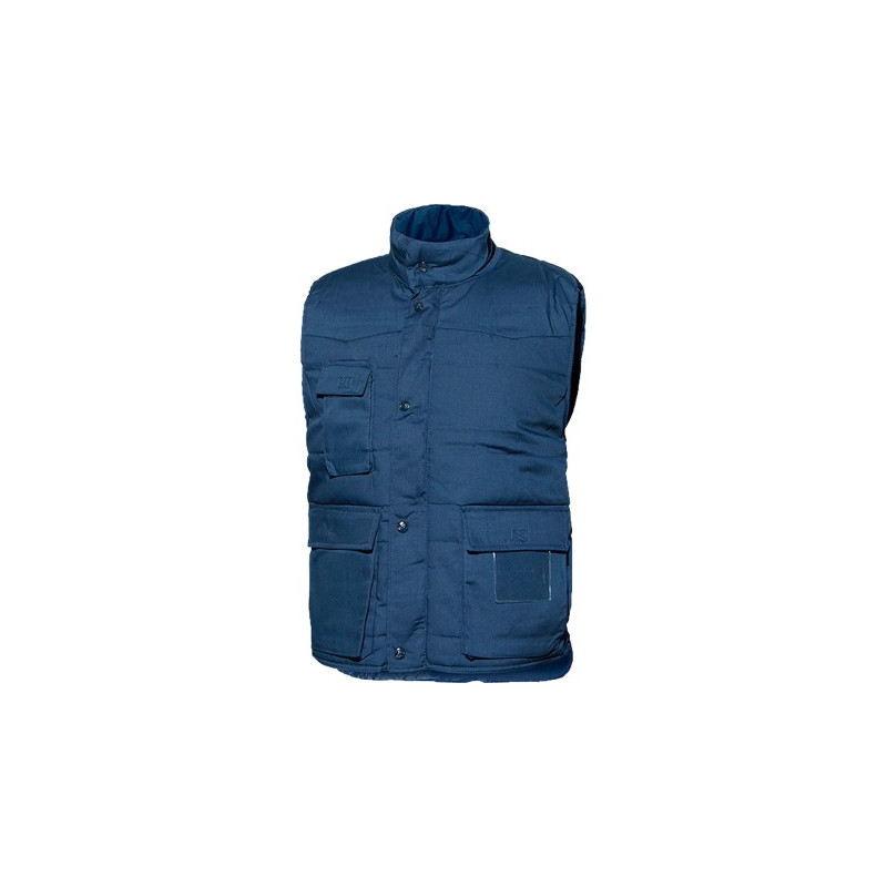 CHALECO MULTIBOLSILLOS AZUL T.L
