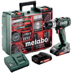 ATORNILLADOR METABO SB 18 L SET TALLER PORT.18V