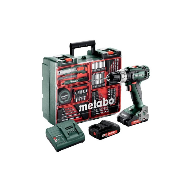 ATORNILLADOR METABO SB 18 L SET TALLER PORT.18V