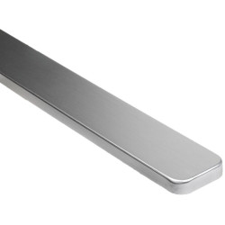 TAPA ENCIMERA PLATA MATE