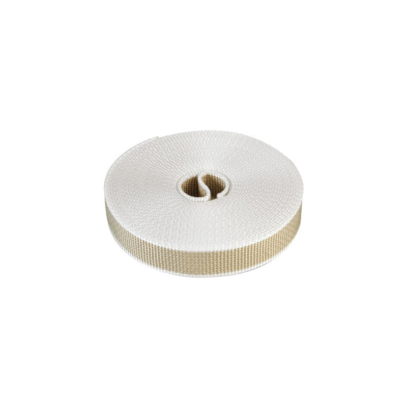 CINTA PERSIANA BEIGE/BLANCO 20x6M