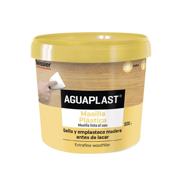 MASILLA AGUAPLAST PLASTICA 500G.