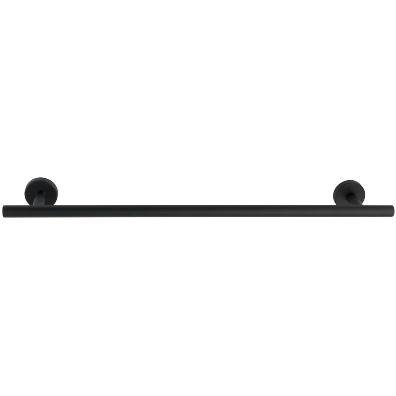 TOALLERO BARRA ACERO INOX NEGRO MATE