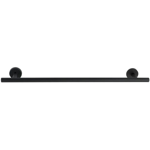 TOALLERO BARRA ACERO INOX NEGRO MATE