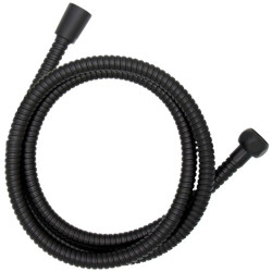 MANGUERA DUCHA INOX 150CM NEGRO