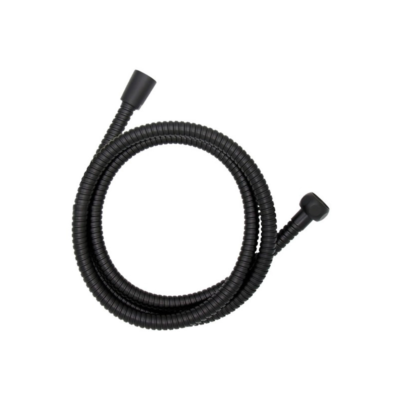 MANGUERA DUCHA INOX 150CM NEGRO