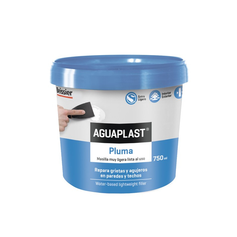 MASILLA AGUAPLAST PLUMA-LIGHT 750Ml.