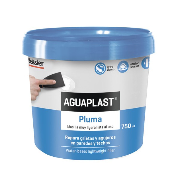 MASILLA AGUAPLAST PLUMA-LIGHT 750Ml.