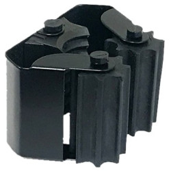 CUELGA ESCOBA CON RODILLOS ADHS.NEGRO 2UND