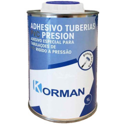 ADHESIVO KORMAN PVC C/PINCEL 1LTS