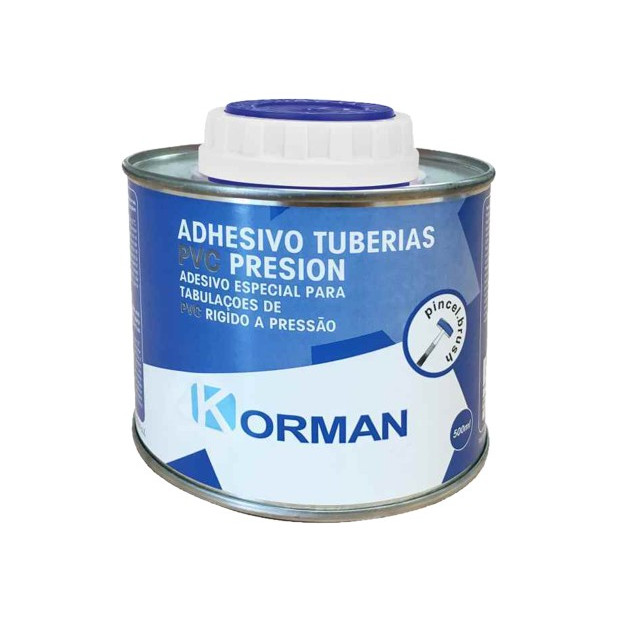 ADHESIVO KORMAN PVC C/PINCEL 1/2LTS