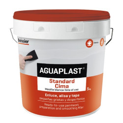 MASILLA AGUAPLAST STANDARD CIMA 5KG.